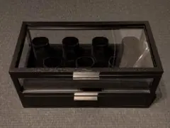 SONGMICS コレクションボックス 黒