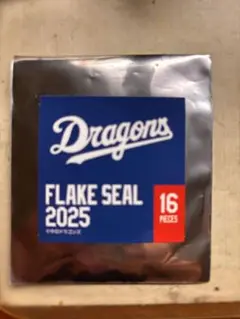 Dragons フレークシール 2025 16ピース 仲地礼亜26