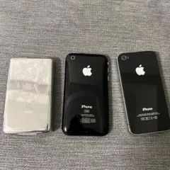 ジャンクiPhone 3G・iPhone 4・iPod Classic セット