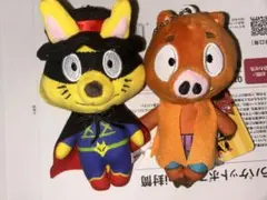 かいけつゾロリ マスコットポーチ キーホルダー イシシ ノシシ