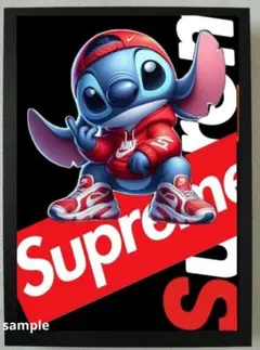 Supreme　ポスターフレーム付き壁掛けNIKE
