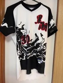 草野球　練習着　ユニフォーム　メッシュ　背番号30