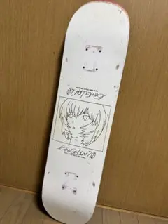 エヴァンゲリオン スケートボードデッキ　綾波レイ　ハンドメイド
