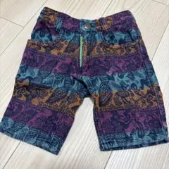 ブーフーウー　メキシカン刺繍ハーフパンツ
