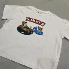 【新品未使用】韓国服 ボニト BONITO くま Tシャツ Mサイズ