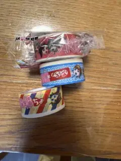 キャラクター柄マスキングテープ3個セット