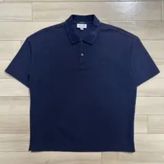 LACOSTE×BEAUTY&YOUTH 別注 1トーン ポロシャツ ネイビー