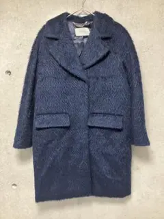 マックスマーラ MARELLA マレーラ アルパカ モヘア シャギーコート 40
