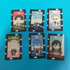 刀剣乱舞 御伴散歩 御伴くじ　6枚セット