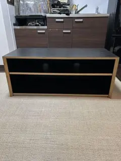 cibone シボネ　テレビボード　オープンラック　ブラック