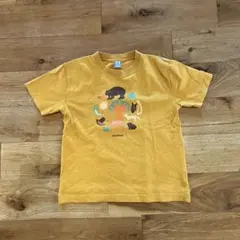 mont-bell マスタード色 Tシャツ 130 コットン100% モンベル