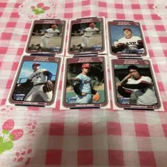 BBM プロ野球タイムトラベル1975 広島東洋カープ6枚セット
