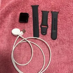 Apple Watch 本体 ブラック 38mm series 3 本体