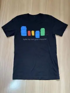 Google ドロイド君　ブラック　Tシャツ