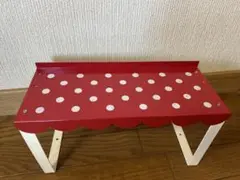 chocoholic スチールスタッキング 赤 ドット レトロポップ