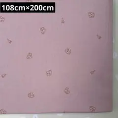 シーチング生地 カップケーキ柄 108cm×200cm