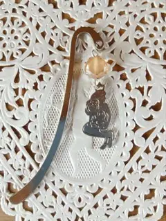 ハンドメイド　ブックマーカー　人魚