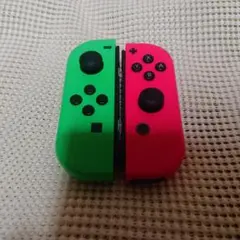 ジャンク　Nintendo Switch Joy-Con グリーン&ピンク