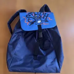 スティッチ リュック ネイビー