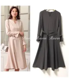【美品】ANAYI ロングワンピース 38