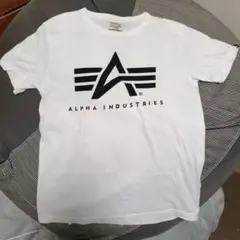 ALPHA INDUSTRIES ホワイト Tシャツ M