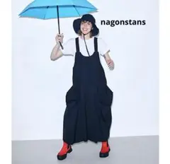 nagonstans ナゴンスタンス　ジャンパースカート ウォッシャブル カーブジャンパースカート（ワンピース