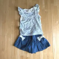 BiquetteClub 花柄タンクトップとスカート セット