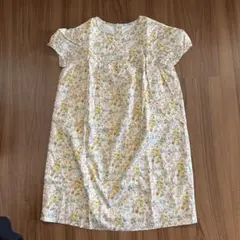 Bonpoint 花柄 半袖ワンピース 10A