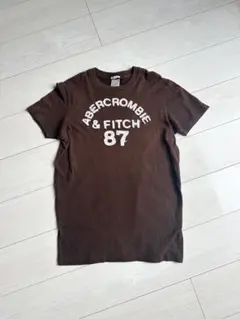 ABERCROMBIE & FITCH Tシャツ ブラウン　メンズSサイズ　茶色
