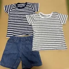 【キッズ】120 cm Tシャツ・ショートパンツ セット