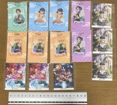 新品未開封 鬼滅の刃 14点セット ファミマ限定 アクキー ステッカー 匿名配送