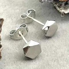 スタッドピアス メンズ シルバー925 キャッチピアス S 【PN258-0】