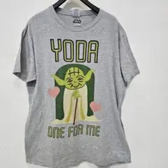 【STAR WARS】スターウォーズ　ザチャイルド　ヨーダTシャツ　古着L