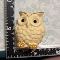 人工象牙　フクロウ　ふくろう