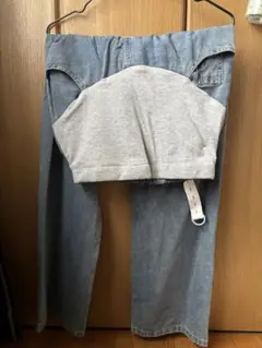 マタニティ デニムパンツ Mサイズ