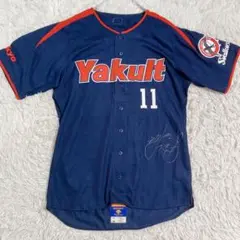 【実使用】 ヤクルトスワローズ 佐藤由規 直筆サイン入り ユニフォーム