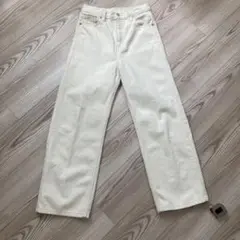 無印良品　キナリ　ストレートデニム