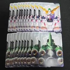 ガンダムカードゲーム リソース ユニコーンガンダム&クシャトリヤ 各10枚セット