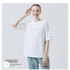 ミズノ【PEANUTS】アンチスウェット Tシャツ ユニセックス XS 五分袖
