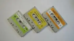 【昭和レトロ】カセットテープ 3本セット