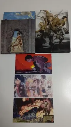 進撃の巨人 シーズン1 初回限定盤 Blu-ray 4巻+封入特典6種