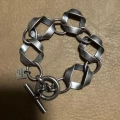 【中古品】VintageRibbonChainBracelet Size : L