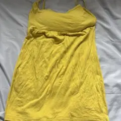 UNIQLO イエローカラー キャミソール M