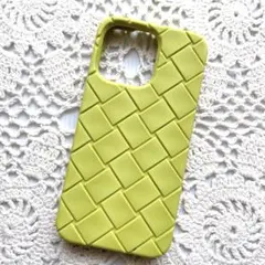 極美品　ヴォッテガヴェネタ　iPhoneケース　キウイ　13 PRO