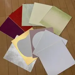 ちぎり絵　色紙　10枚セット　2