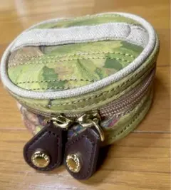 ミレスト MILESTO ボタニカル グリーン トラベル アクセサリーケース