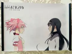 【非売品】魔法少女まどか☆マギカ 描き下ろし A3 サイズ クリアポスター 劇場版 魔法少女まどかマギカ 新編 叛逆の物語 悪魔ほむら A3