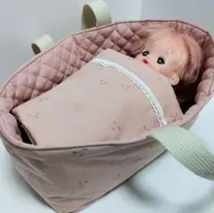 メルちゃん ハンドメイド クーファン ソランちゃん お布団 ラメ さくらんぼ