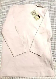 無印　ボートネック七部袖　Tシャツ　Sサイズ