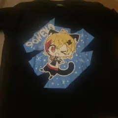 96NEKO キャラクター Tシャツ 黒